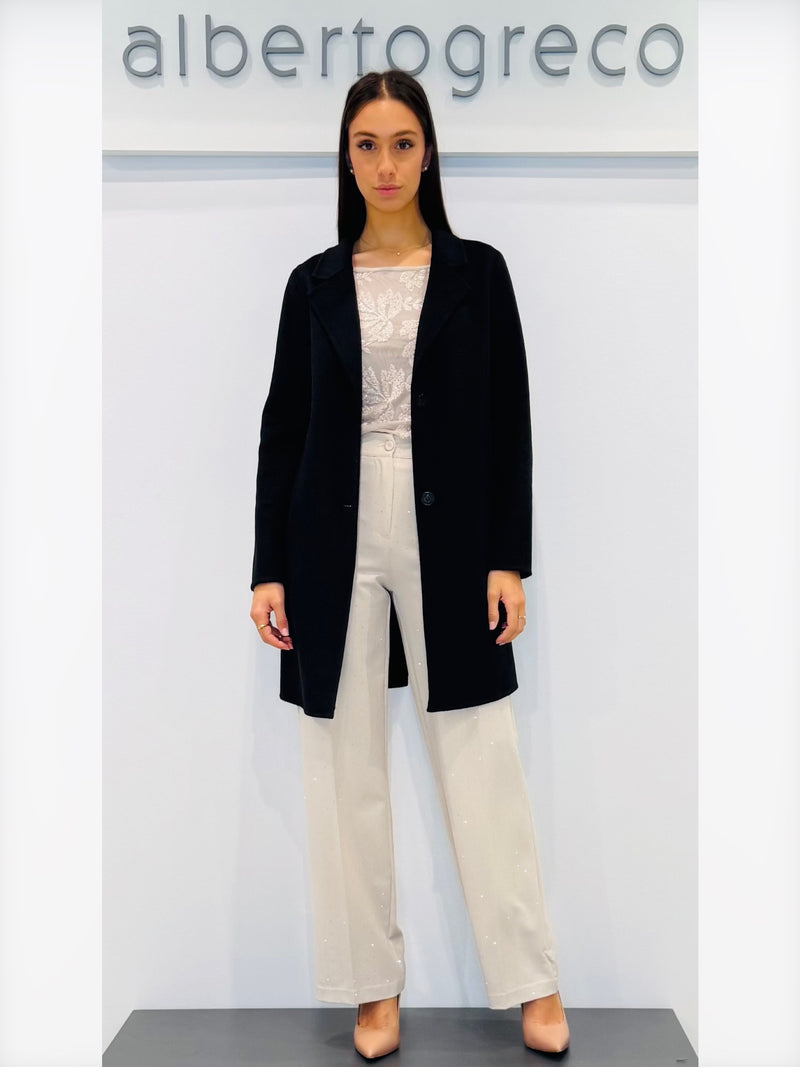 Cappotto decostruito misto lana