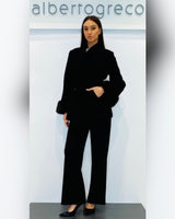 Cappotto corto doppio petto