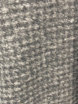 Giacca in panno jersey micro quadro sfumato