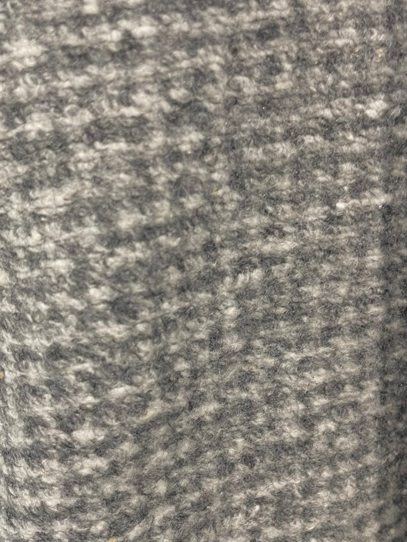 Giacca in panno jersey micro quadro sfumato