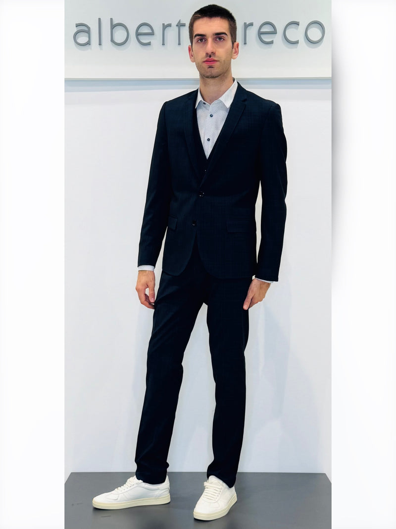 Giacca uomo a quadri sfumati