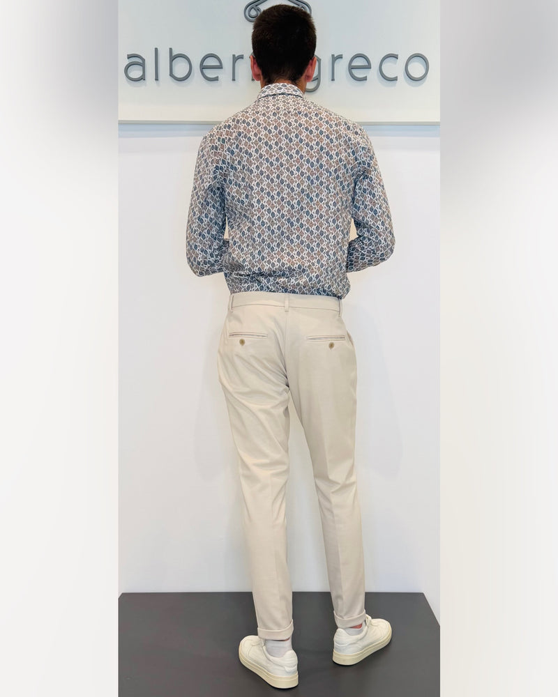 Pantaloni uomo eleganti in jersey