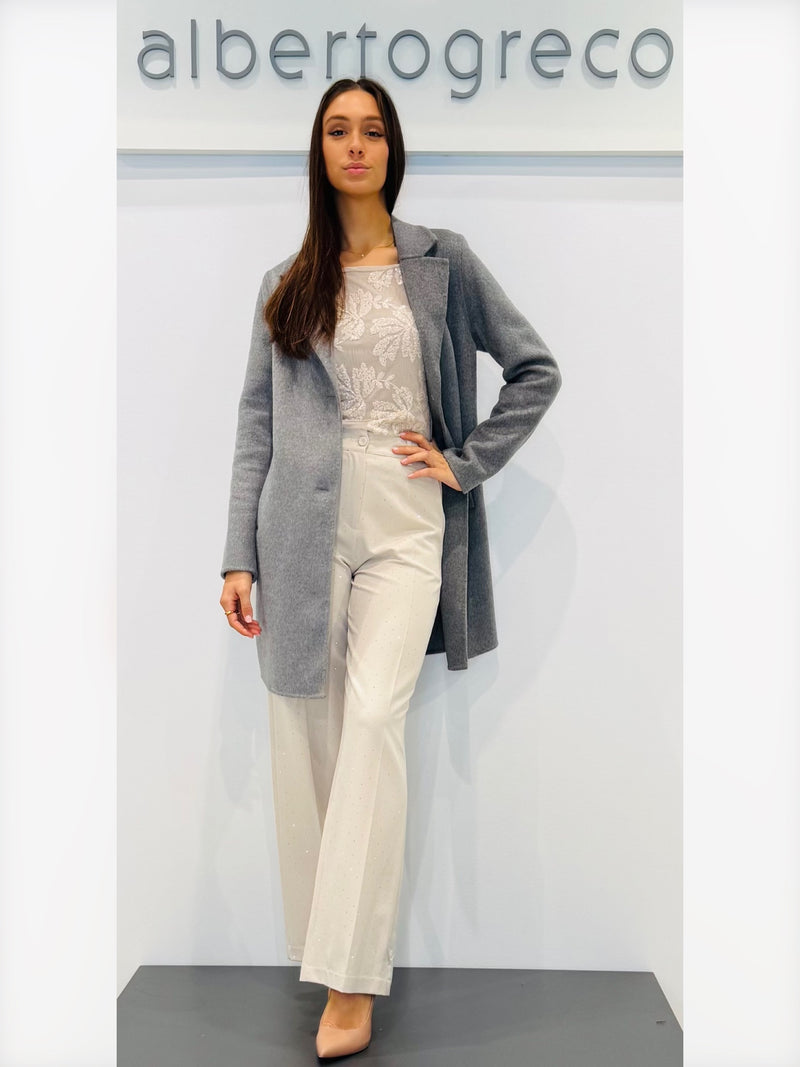 Cappotto decostruito misto lana