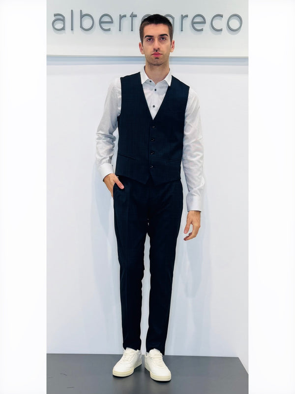 Pantaloni uomo eleganti a quadri