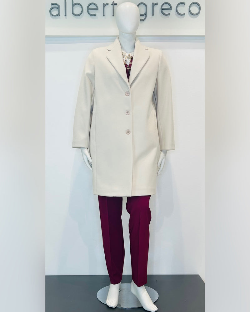 Cappotto donna tre bottoni