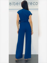 Tuta con motivo a nodo in vita