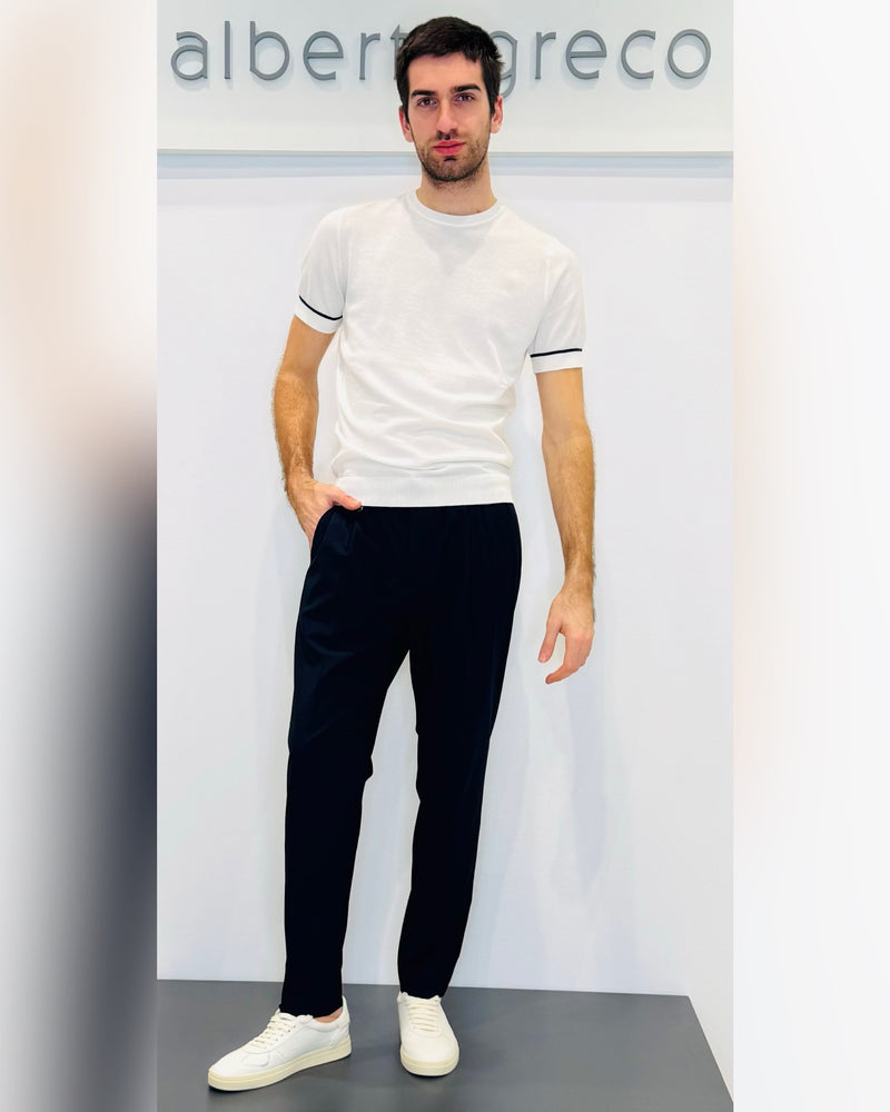 Pantaloni uomo con un a pinces