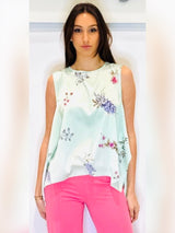 Top fantasia floreale