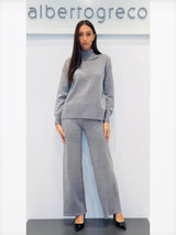 Coordinato maglia over e pantaloni