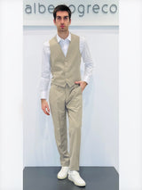 Abito due bottoni con gile