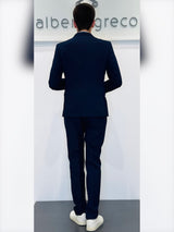 Abito due bottoni con gile