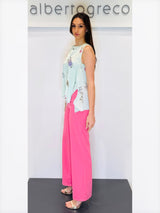 Top fantasia floreale