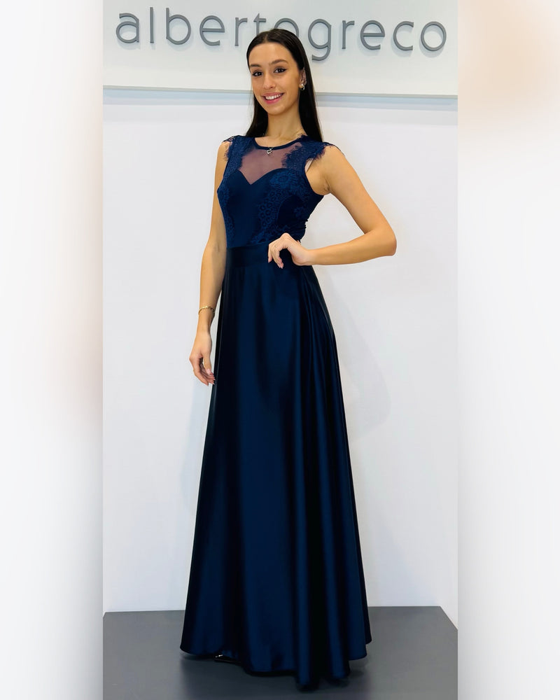 Top body con inserti in pizzo