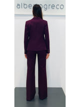 Tailleur pantaloni a palazzo