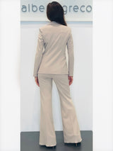 Giacca doppio petto in crepe