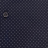 Camicia uomo collo italiano fantasia pois