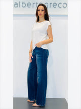 Tshirt con applicazione in rilievo