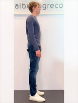 Maglia uomo operato a spina pesce