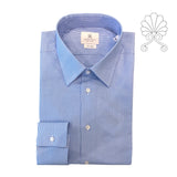 Camicia uomo in tessuto operato