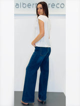 Tshirt con applicazione in rilievo