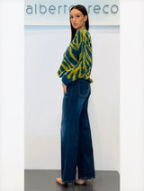 Maglia animalier Jacquard