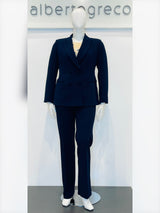 Giacca in crepe doppio petto curvy