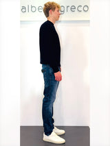 Maglia uomo lupetto operato