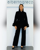 Cappotto corto doppio petto