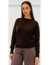 Maglia girocollo in lana