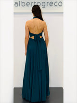 Abito con scollo all'americana
