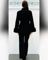 Cappotto corto doppio petto