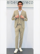 Abito due bottoni con gile