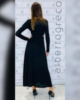 Abito con cut out in vita