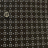 Camicia uomo stampa geometrica a quadri