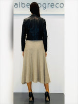 Chiodo corto in ecopelle