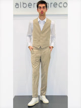 Abito due bottoni con gile