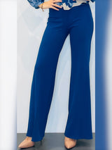 Pantaloni a palazzo in crepe