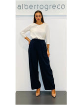 Pantaloni ampi con coulisse