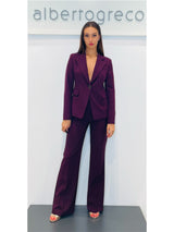 Tailleur pantaloni a palazzo
