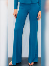 Pantaloni a palazzo in crepe