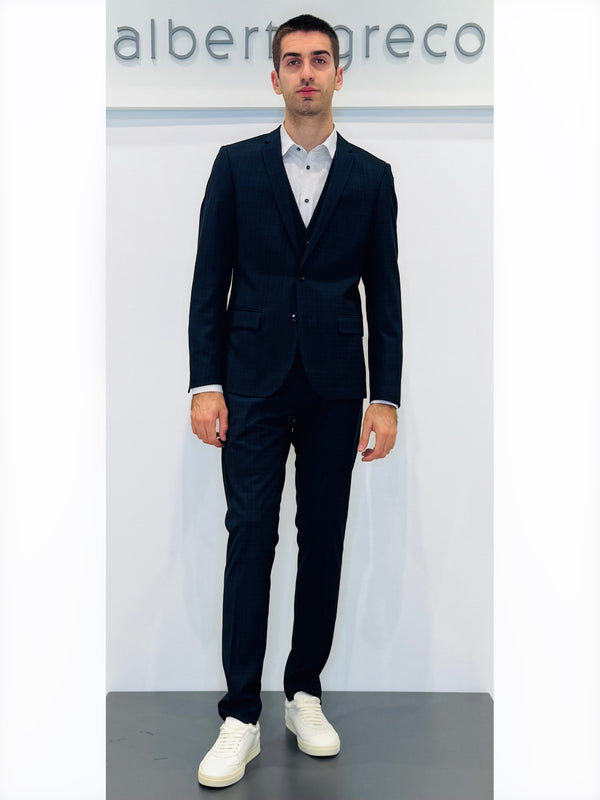 Giacca uomo a quadri sfumati