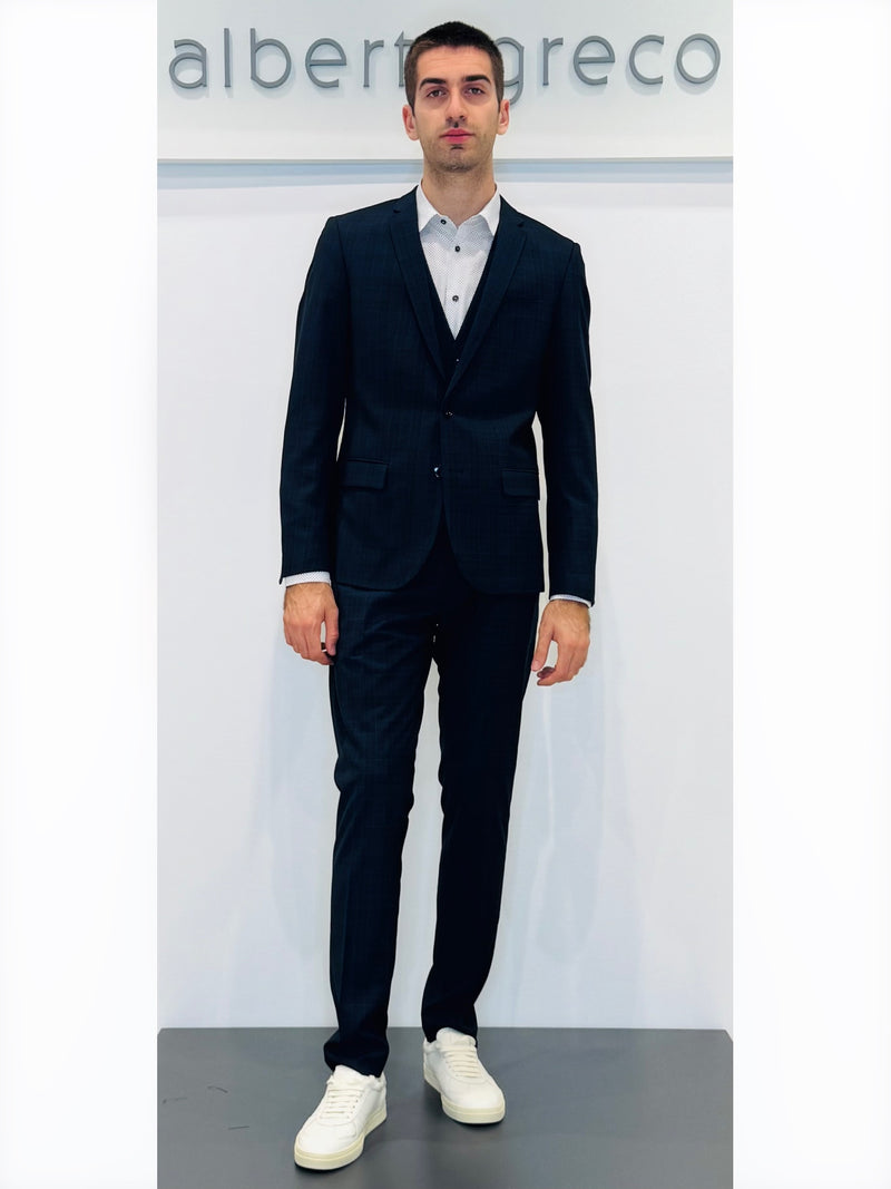 Giacca uomo a quadri sfumati