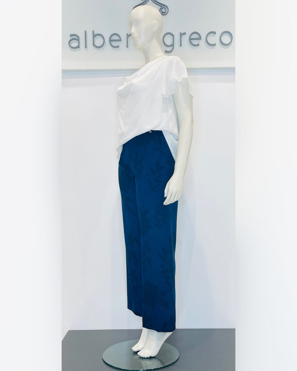 Blusa con scollo a cappuccio