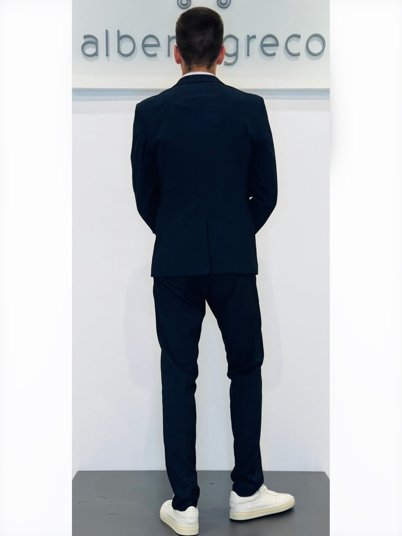 Giacca uomo a quadri sfumati