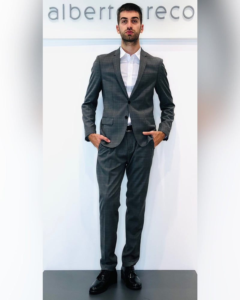 Pantaloni uomo eleganti a quadri