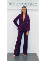 Tailleur pantaloni a palazzo