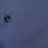 Camicia uomo in tessuto leggero blu acciaio