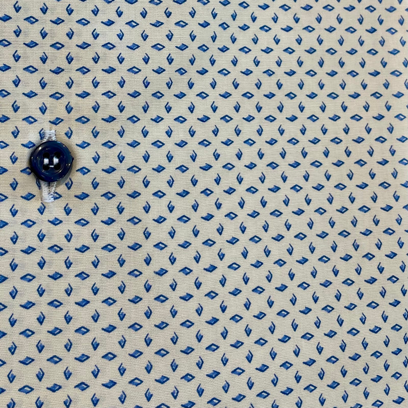 Camicia fantasia geometrica a rombi