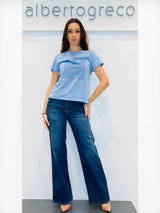 Tshirt fantasia fiore