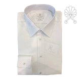 Camicia uomo collo italiano fantasia pois